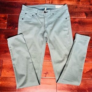 Rag & Bone, Size 28, Jeans. Sage Green. Excellent Condition.